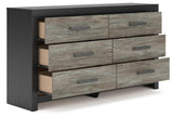 Broachmyn Dresser and 2 Nightstands