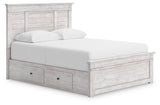 Makidern Panel Storage Bed