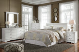 Anarasia Sleigh Headboard, Dresser, Mirror, Chest and Nightstand