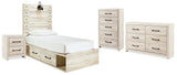 Averly Panel Bed, Dresser, Chest and Nightstand