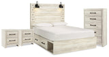 Averly Storage Bed, Chest and 2 Nightstands