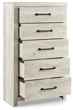 Averly Storage Bed, Chest and 2 Nightstands