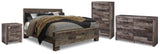 Kensley Panel Storage Bed, Dresser, Chest and Nightstand