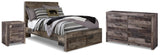 Kensley Panel Storage Bed, Dresser and Nightstand