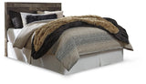 Kensley Panel Headboard with Mirrored Dresser and 2 Nightstands