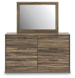 Bramwell Panel Bed, Dresser and Mirror