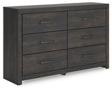 Hollivern Panel Bed, Dresser and Nightstand