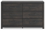 Hollivern Panel Bed, Dresser and Nightstand