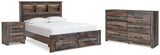 Drystan Bookcase Bed, Dresser and Nightstand