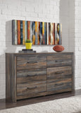 Drystan Panel Headboard with Dresser