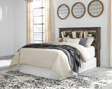 Drystan Bookcase Headboard, Dresser, Mirror and Chest
