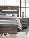 Drystan Panel Bed and 2 Nightstands