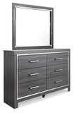 Lodanna Storage Bed, Dresser, Mirror and 2 Nightstands