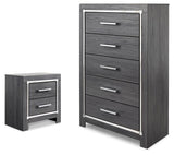 Lodanna Chest and Nightstand
