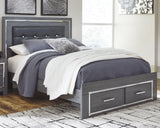 Lodanna Panel Bed, Dresser and Mirror