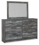 Baystorm Panel Bed with 2 Side Storage, Dresser, Mirror, and Nightstand