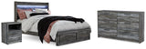 Seagrant Panel Storage Bed, Dresser and Nightstand
