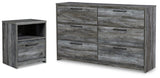 Baystorm Dresser and Nightstand