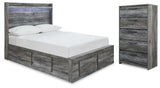 Seagrant Storage Bed and Chest