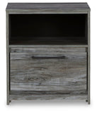 Baystorm Panel Bed with Storage, Dresser, Mirror and 2 Nightstands