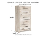 Whitaker Panel Storage Bed, Dresser, Mirror and Chest