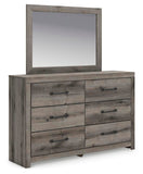 Graystorm Panel Bed, Dresser and Mirror