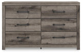 Graystorm Panel Bed and Dresser