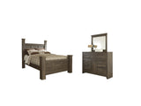 Everton Poster Bed, Dresser and Mirror