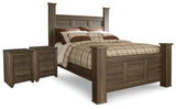 Everton Poster Bed and 2 Nightstands