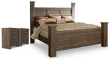 Everton Poster Bed and 2 Nightstands