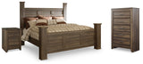 Everton Poster Bed, Chest and Nightstand