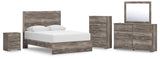 Whitlock Panel Bed, Dresser, Mirror, Chest and Nightstand