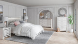 Altyra Panel Bed, Dresser and Mirror