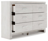 Altyra Panel Bed, Dresser, Chest and 2 Nightstands