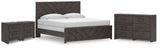 Monterra Panel Bed, Dresser and 2 Nightstands
