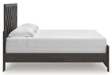 Monterra Panel Bed and 2 Nightstands