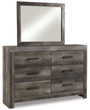 Wynnlow Panel Bed with Mirrored Dresser, Chest and Nightstand