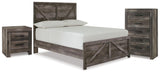 Wynnlow Panel Bed, Chest and Nightstand