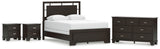 Covetown Panel Bed, Dresser and 2 Nightstands