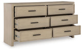 Calmoro Bookcase Bed with Dresser and Nightstand