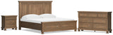 Feddinger Panel Storage Bed, Dresser and Nightstand