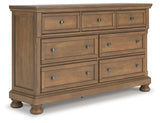 Feddinger Panel Bed with Dresser and Nightstand