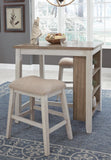 Hartwell Counter Height Dining Table and Bar Stools (Set of 3)