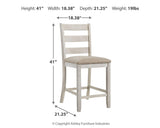 Hartwell Counter Height Bar Stool (Set of 2)