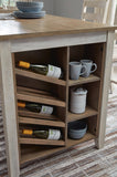 Hartwell Counter Height Dining Table and 2 Bar Stools