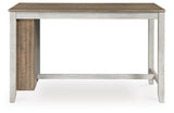 Hartwell Counter Height Dining Table and 6 Barstools