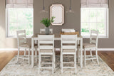 Hartwell Counter Height Dining Table and Bar Stools (Set of 7)
