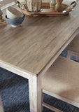 Hartwell Counter Height Dining Table and 2 Bar Stools