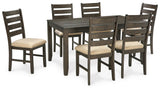 Dalton Dining Table and Chairs (Set of 7)