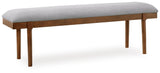 Corwyn 59" Upholstered Dining Bench